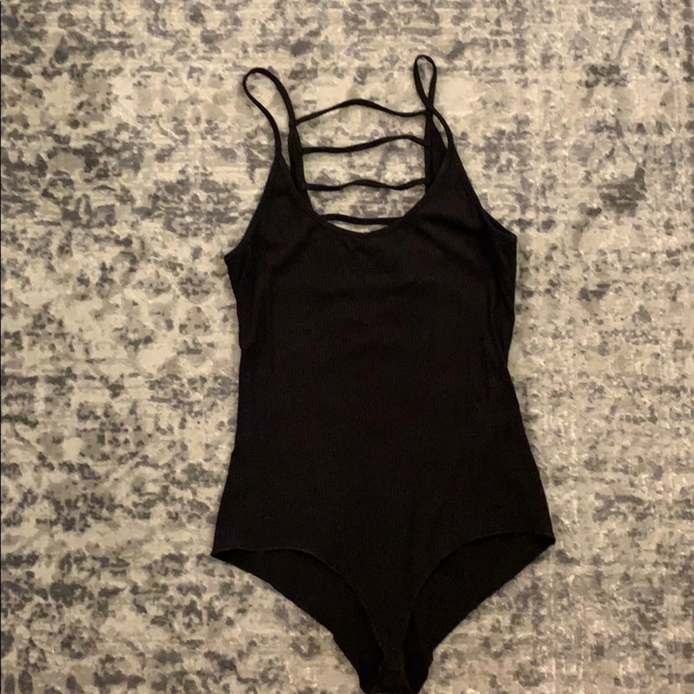 NEVER WORN black bodysuit